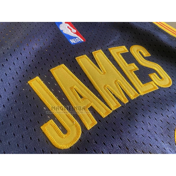 Maglia
 LeBron James NO 23 Cleveland Cavaliers Mitchell & Ness 2015-16 Blu

